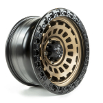 Alloy wheel D634 Zephyr Matte Bronze/Black Bead Ring Fuel