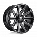 Alloy wheel D615 Contra Gloss Black Milled Fuel