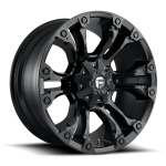 Alloy wheel D560 Vapor Matte Black Fuel