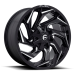 Alloy wheel D753 Reaction Gloss Black Milled Fuel