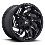 Alloy wheel D753 Reaction Gloss Black Milled Fuel