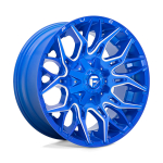 Alloy wheel D770 Twitch Anodized Blue Milled Fuel