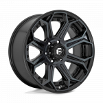 Alloy wheel D704 Siege Gloss Machined Double Dark Tint Fuel