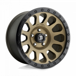 Alloy wheel D600 Vector Matte Bronze Black Bead Ring Fuel