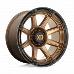 Alloy wheel XD863 Matte Bronze W/ Black LIP XD Series