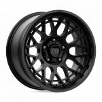 Alloy wheel KM722 Technic Satin Black KMC