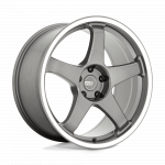 Alloy wheel MR151 CS5 Gunmetal W/ Machined LIP Motegi Racing