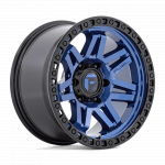 Alloy wheel D813 Syndicate Dark Blue W/ Black Ring Fuel