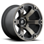 Alloy wheel D564 Beast Matte Black Double Dark Tint Fuel