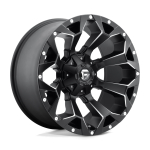 Alloy wheel D546 Assault Matte Black Milled Fuel