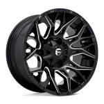 Alloy wheel D769 Twitch Glossy Black Milled Fuel
