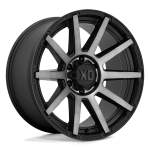 Alloy wheel XD847 Outbreak Satin Black W/ Gray Tint XD Series