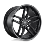 Alloy wheel M194 Methos Gloss Black Matte Black Niche Road Wheels