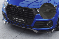 Spoiler pod přední nárazník CSR CUP pro Audi Q7 (4M) S-Line / SQ7 (4M) - carbon look matný