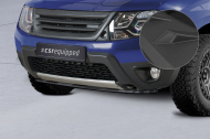 Spoiler pod přední nárazník CSR CUP pro Dacia Duster I - černý matný