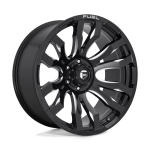 Alloy wheel D673 Blitz Gloss Black Milled Fuel