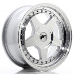 JR Wheels JR6 18x9,5 ET20-40 BLANK Silver Machined Face