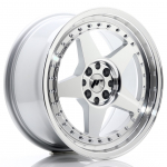 JR Wheels JR6 17x10 ET20 5x114/120 Silver Machined Face