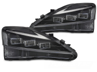 Přední světla LED pro LEXUS IS 2006-2013 černá