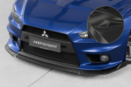 Spoiler pod přední nárazník CSR CUP pro Mitsubishi Lancer Evolution X 2009-2019  - carbon look lesklý