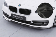 Spoiler pod přední nárazník CSR CUP pro BMW 5 F10 / F11 2013-2017 černý lesklý