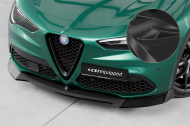 Spoiler pod přední nárazník CSR CUP pro Alfa Romeo Stelvio 2017- carbon look lesklý