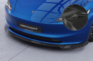 Spoiler pod přední nárazník CSR CUP pro Tesla Model 3 2023- carbon look lesklý