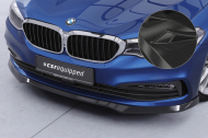 Spoiler pod přední nárazník CSR CUP pro BMW 5 G30 / G31 2017-2020 carbon look lesklý