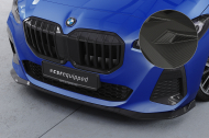 Spoiler pod přední nárazník CSR CUP pro BMW 2 U06 Active Tourer 2021- carbon look matný
