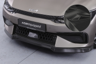 Spoiler pod přední nárazník CSR CUP pro Kia EV6 GT / GT-Line 2021- carbon look lesklý