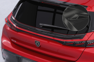 Křídlo, spoiler spodní CSR pro Peugeot 308 (P51) hatchback 2021- carbon look lesklý