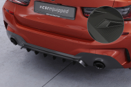 Spoiler pod zadní nárazník, difuzor CSR pro BMW 3 G20 / G21 2019-2022 - carbon look matný