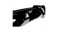 Zadní podspoiler - difuzor BMW 1 F20 F21 Facelift černý lesklý