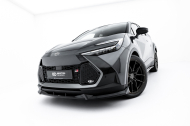 Spojler pod nárazník lipa Toyota C-HR Mk2 černý lesklý plast