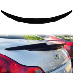 Spoiler, křídlo Infiniti G37 černý lesklý plast 