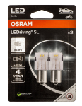 Žárovka Osram P21W White 6000K 12V BA15S SL 1,9W