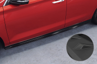 Prahové difuzory CSR pro Hyundai I30 (PD) černý matný