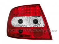Zadní světla LED Audi A4 B5 Limo (95-00) červená/chrom