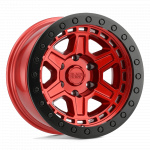 Alloy wheel Candy RED W/ Black Ring & Bolts Reno Black Rhino