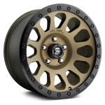 Alloy wheel D600 Vector Matte Bronze/Black Bead Ring Fuel