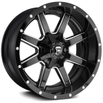Alloy wheel D610 Maverick Gloss Black Milled Fuel