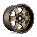 Alloy wheel D617 Podium Matte Bronze Black Bead Ring Fuel