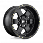 Alloy wheel D618 Podium Matte Black Fuel