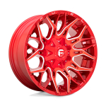 Alloy wheel D771 Twitch Candy RED Milled Fuel