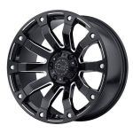 Alloy wheel Gloss Black Milled Selkirk Black Rhino