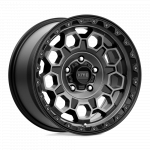 Alloy wheel KM545 Trek Satin Black W/ Gray Tint KMC