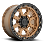 Alloy wheel KM548 Chase Matte Bronze W/ Black LIP KMC