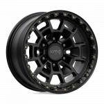 Alloy wheel KM718 Summit Satin Black KMC