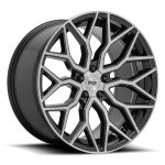 Alloy wheel M262 Mazzanti Gloss Black Brushed Face Niche Road Wheels