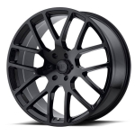 Alloy wheel Matte Black/Dark Tint Milled Kunene Black Rhino